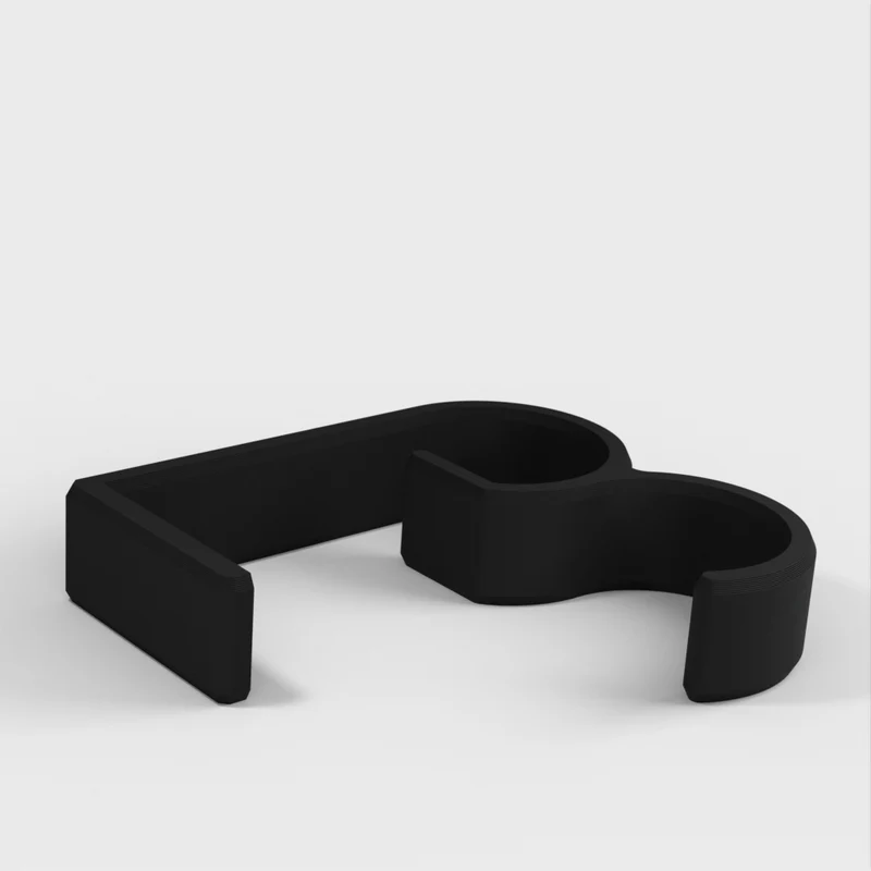Clip de gestion des câbles de bureau pour plans de travail de 50 mm - Compatible avec Ikea