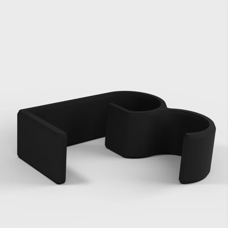 Clip de gestion des câbles de bureau pour plans de travail de 50 mm - Compatible avec Ikea