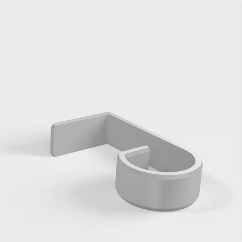 Clip de gestion des câbles de bureau pour plans de travail de 50 mm - Compatible avec Ikea