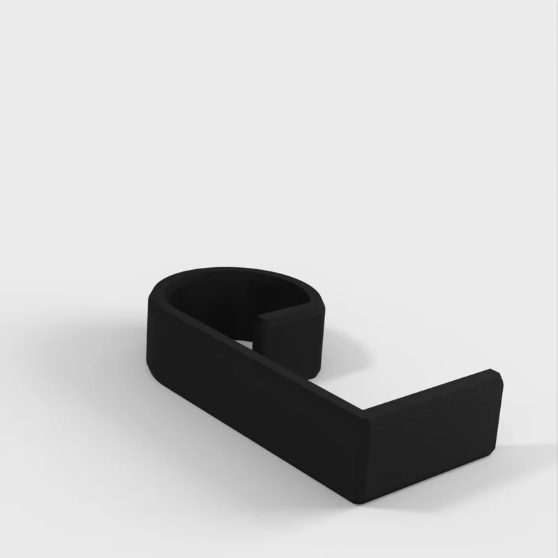 Clip de gestion des câbles de bureau pour plans de travail de 50 mm - Compatible avec Ikea