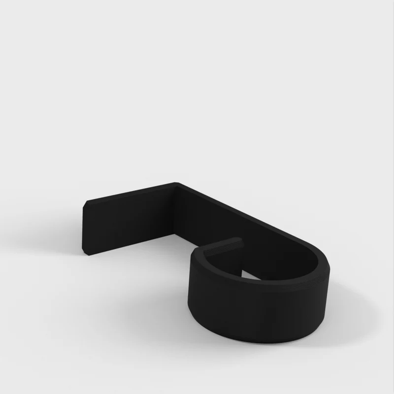 Clip de gestion des câbles de bureau pour plans de travail de 50 mm - Compatible avec Ikea