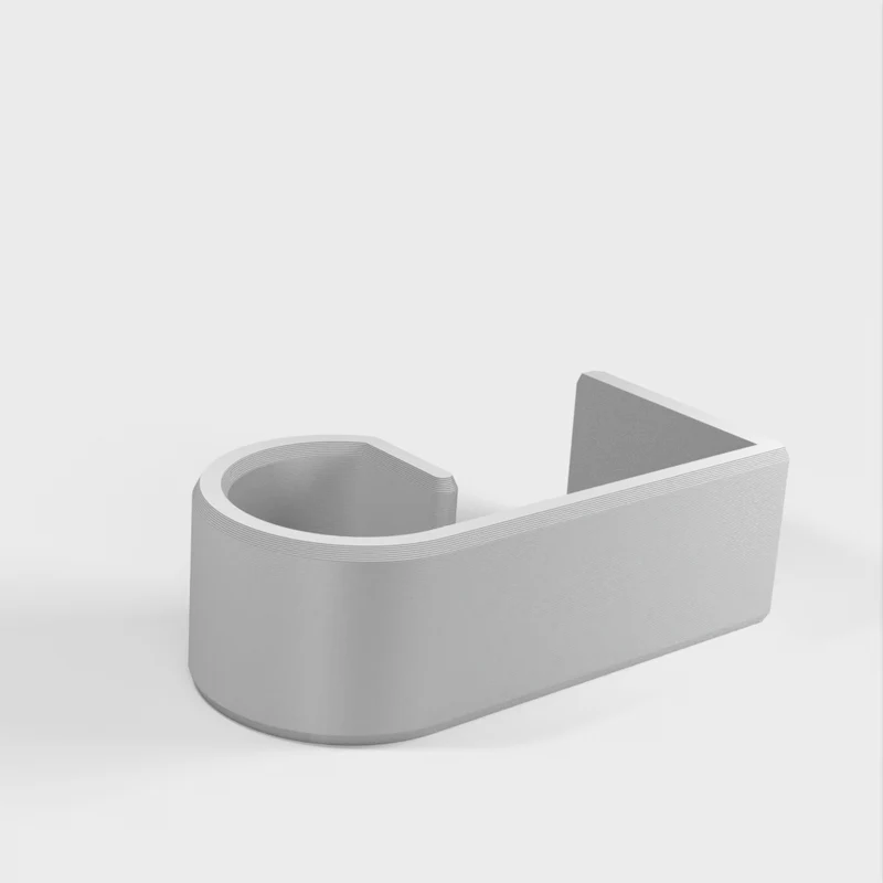 Clip de gestion des câbles de bureau pour plans de travail de 50 mm - Compatible avec Ikea