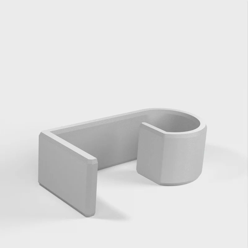 Clip de gestion des câbles de bureau pour plans de travail de 50 mm - Compatible avec Ikea