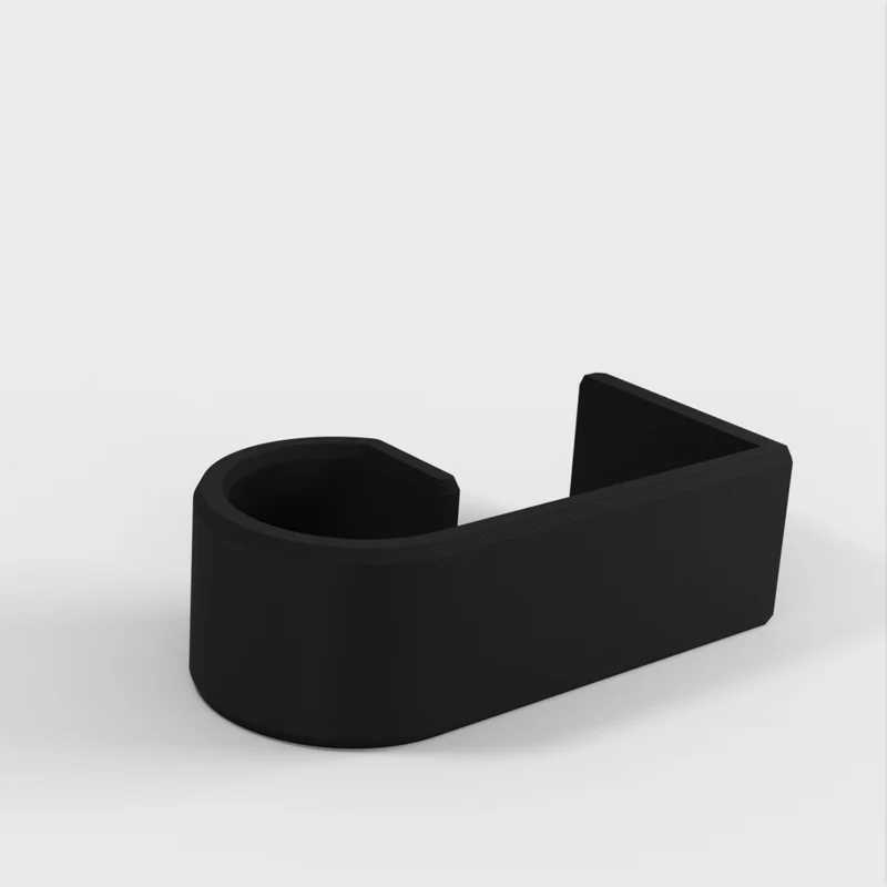 Clip de gestion des câbles de bureau pour plans de travail de 50 mm - Compatible avec Ikea