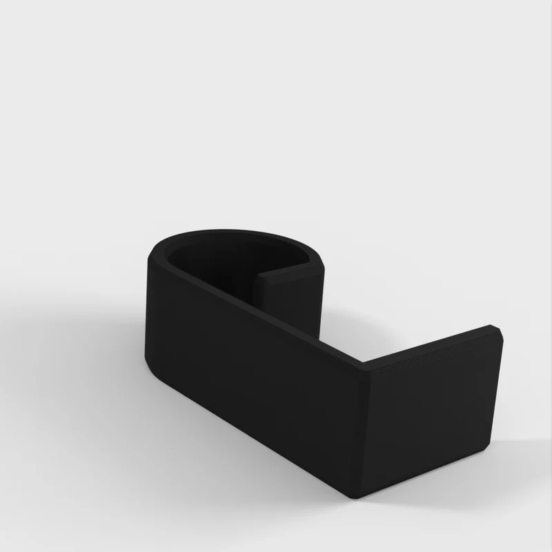 Clip de gestion des câbles de bureau pour plans de travail de 50 mm - Compatible avec Ikea
