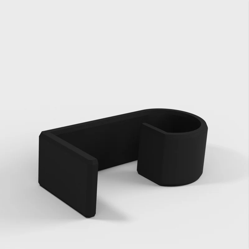 Clip de gestion des câbles de bureau pour plans de travail de 50 mm - Compatible avec Ikea