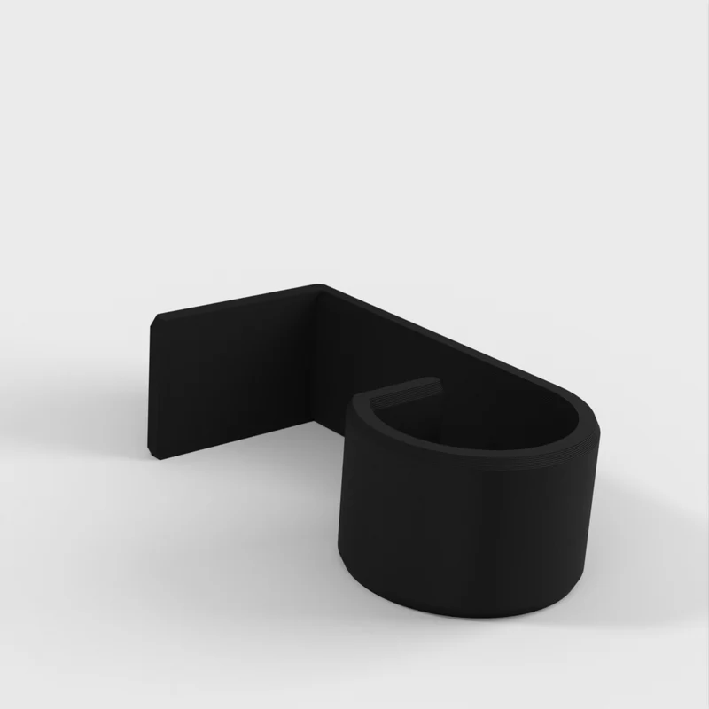 Clip de gestion des câbles de bureau pour plans de travail de 50 mm - Compatible avec Ikea