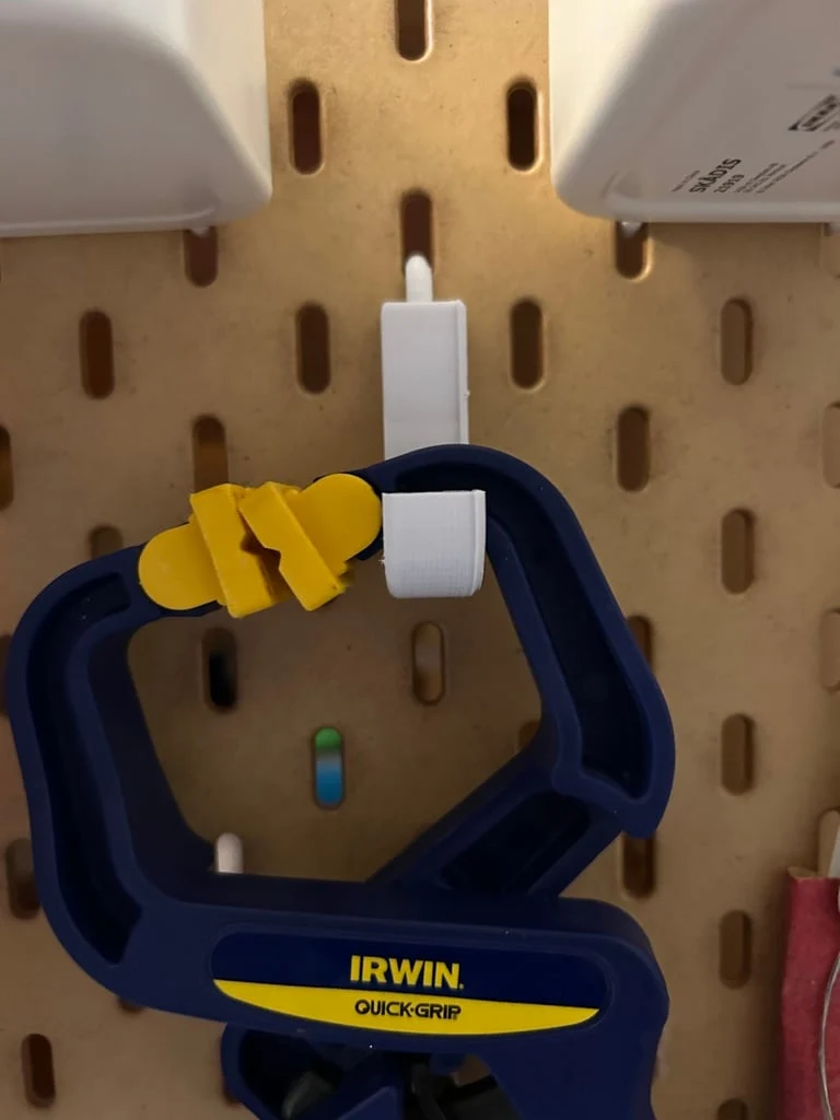 Crochets personnalisés pour IKEA SKÅDIS Pegboard