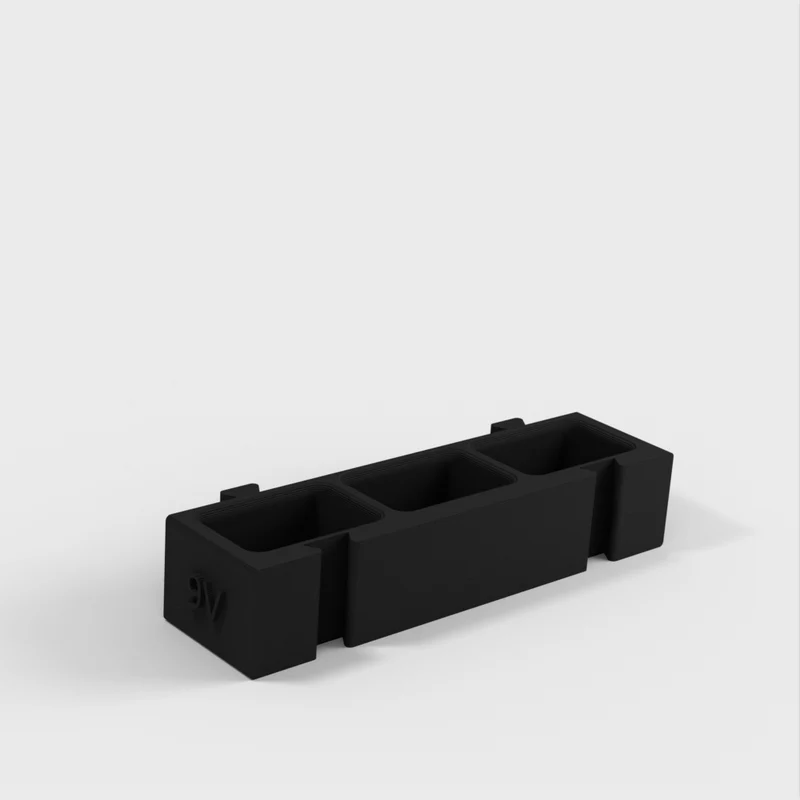 Porte-piles modulaire pour piles AA, AAA, pièces de monnaie et 9v
