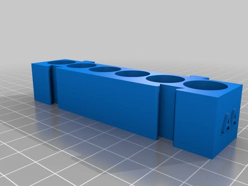 Porte-piles modulaire pour piles AA, AAA, pièces de monnaie et 9v