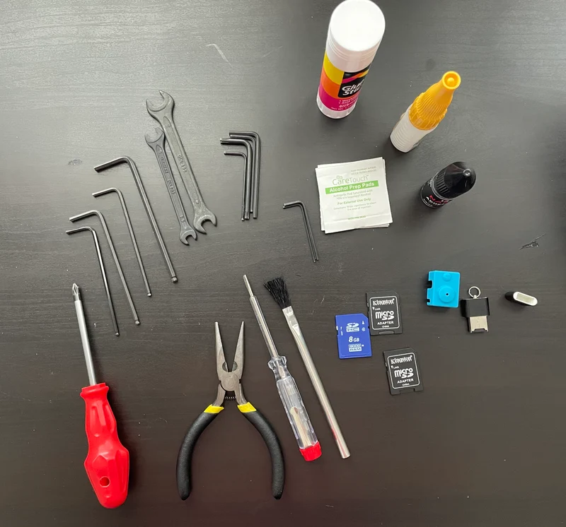 Porte-outils/organisateur compatible avec le porte-buse