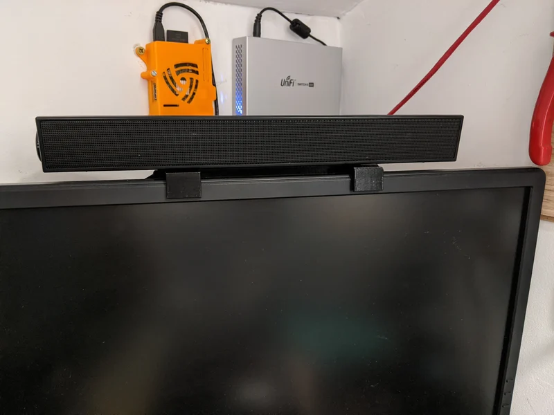 Support de montage de la barre de son Dell AX510 pour le haut du moniteur