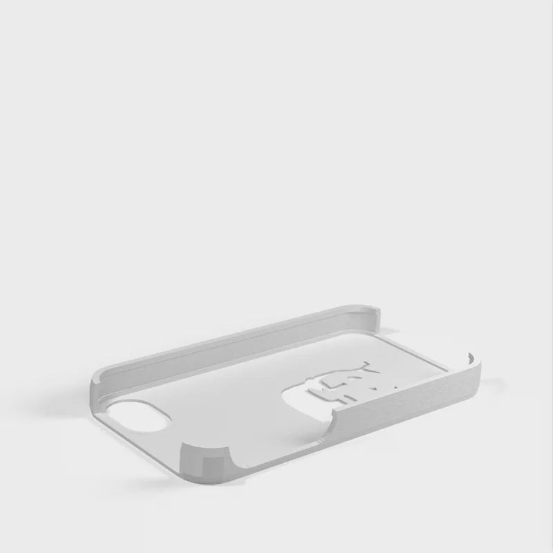 Étui de pochoir personnalisé pour iPhone