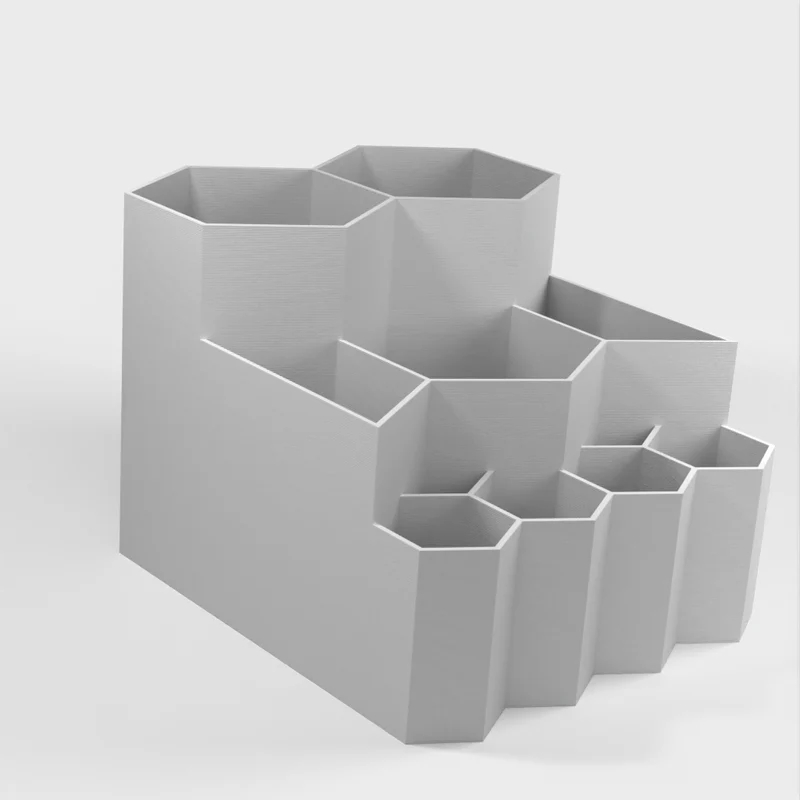 Organisateur de bureau en nid d'abeille pour le rangement des outils