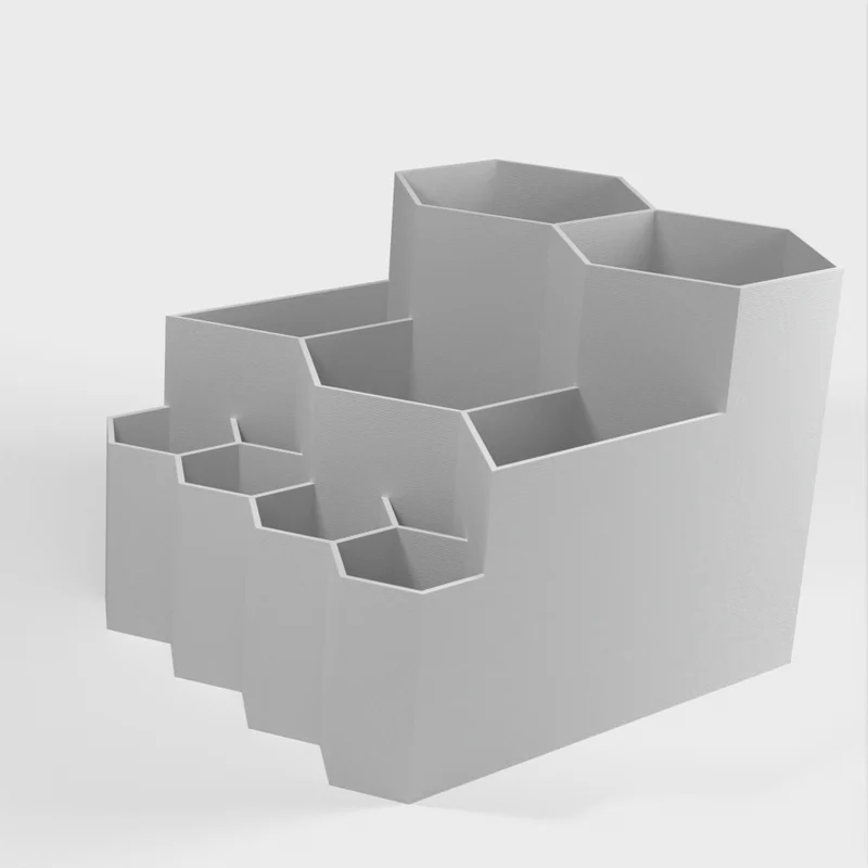 Organisateur de bureau en nid d'abeille pour le rangement des outils