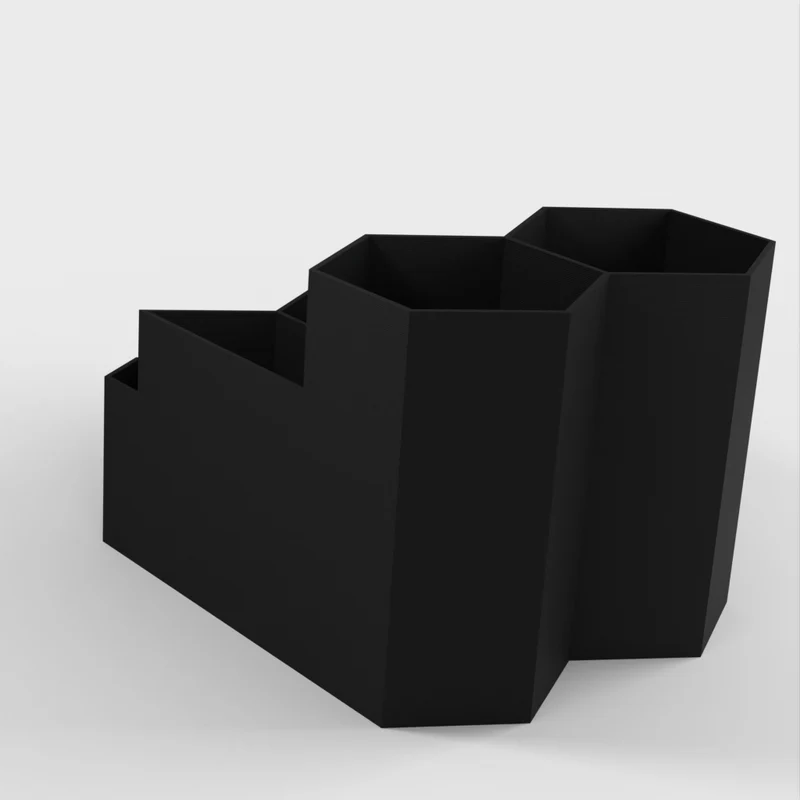 Organisateur de bureau en nid d'abeille pour le rangement des outils