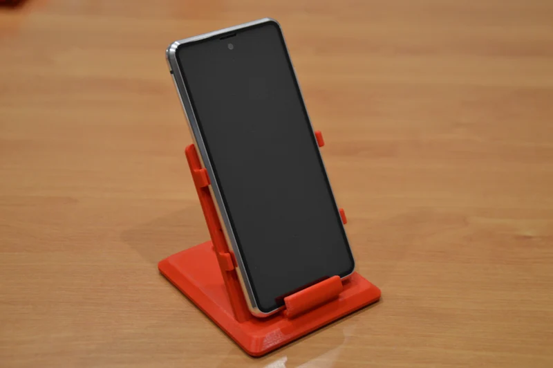Support pour smartphone en 3 parties sans support