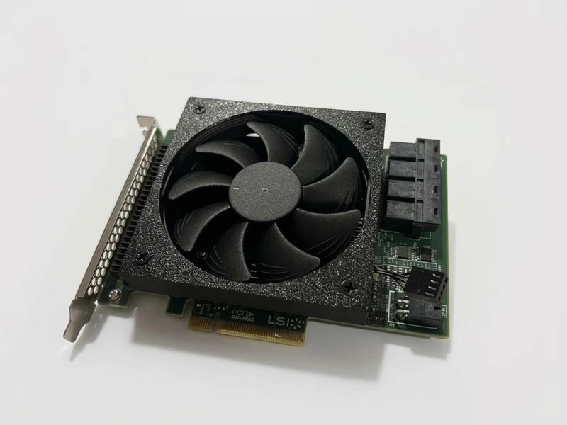 Cache de ventilateur Noctua NF-A9x14 pour LSI 9300-16i