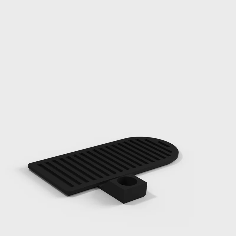 Couvercle de plateau à tasses DeLonghi Dedica et support à outils de 51 mm (EC680/EC685)
