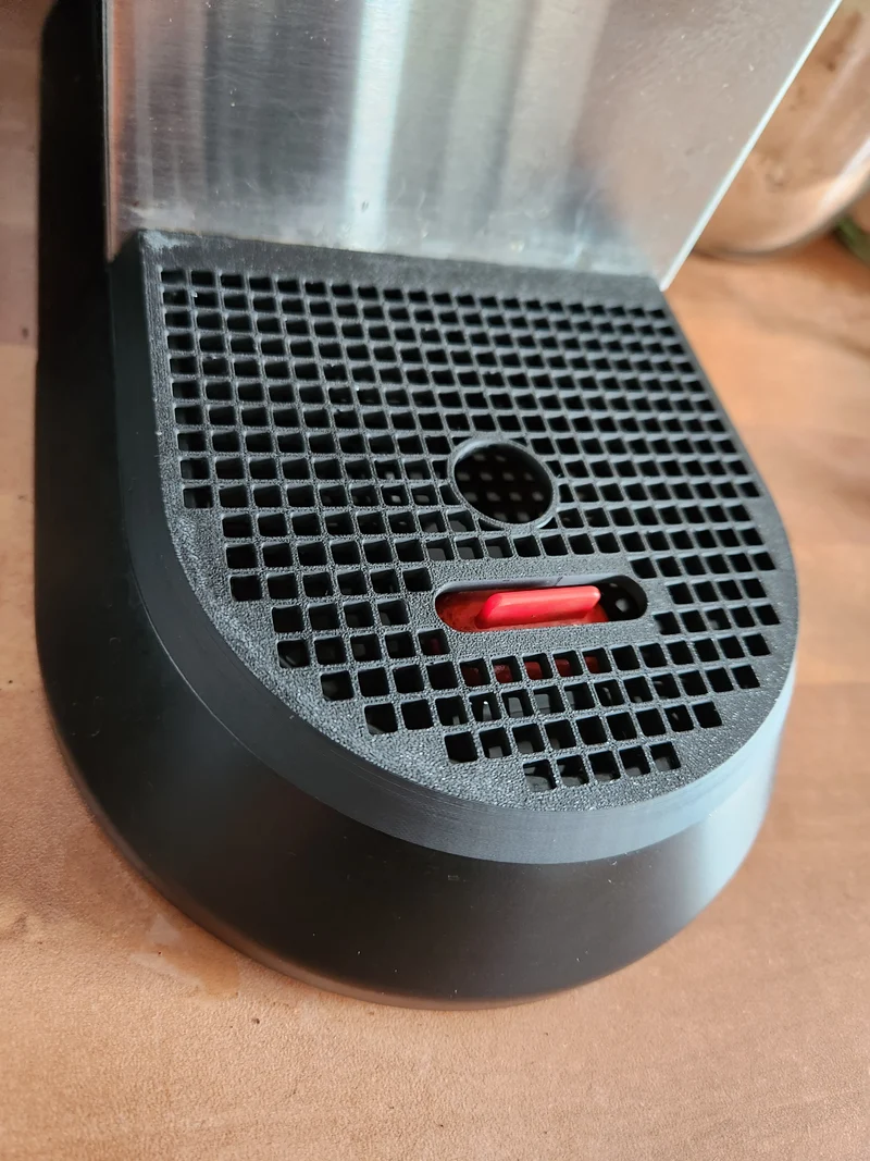 Bac d'égouttement personnalisé Delonghi Dedica avec trou - Pour EC685 et EC680