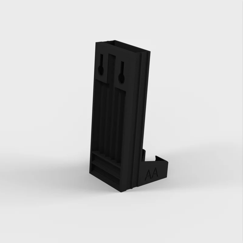 Support pour piles AA et AAA avec fixation murale
