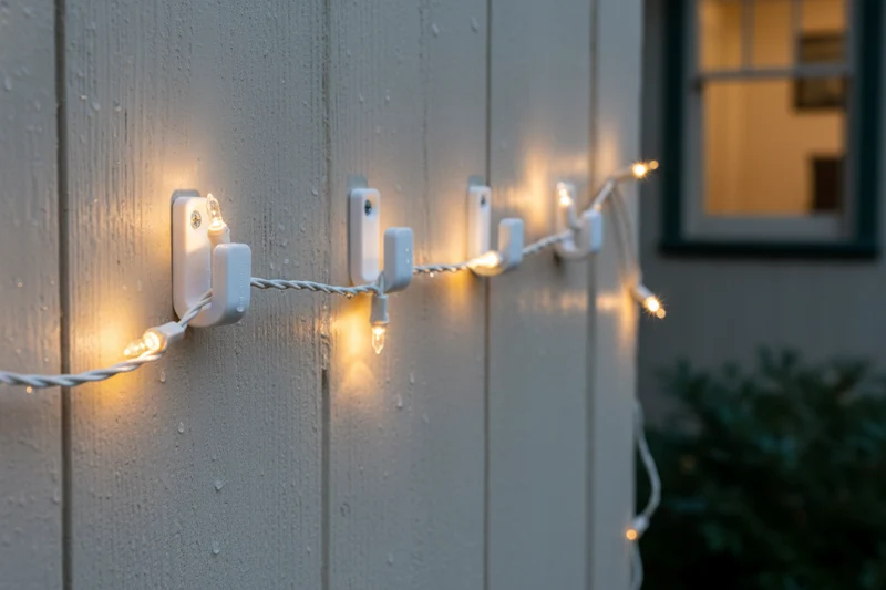 Suspension de lumières de Noël - Sûre et pratique pour vos lumières de Noël