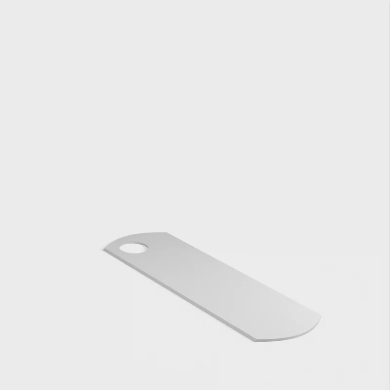 Plaque d'identification pour cube de bureau/mur avec texte remplaçable et logo personnalisé