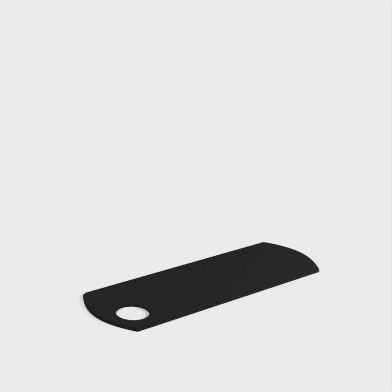 Plaque d'identification pour cube de bureau/mur avec texte remplaçable et logo personnalisé