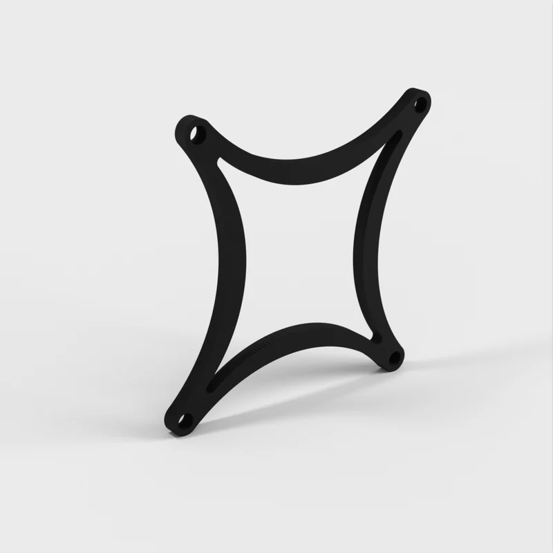 Entretoise VESA 75 de 4 mm pour le support de moniteur Samsung ur55