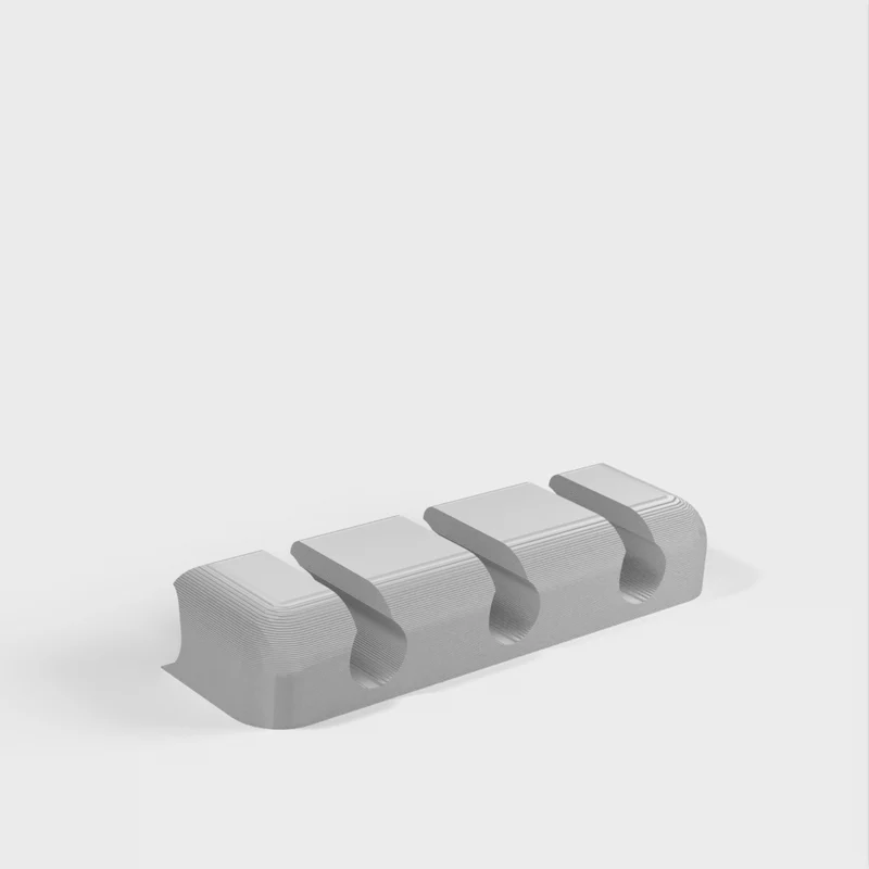 3 × support de câble USB à fixer à l'aide d'un ruban adhésif double face