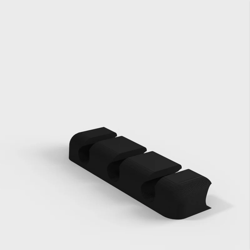 3 × support de câble USB à fixer à l'aide d'un ruban adhésif double face