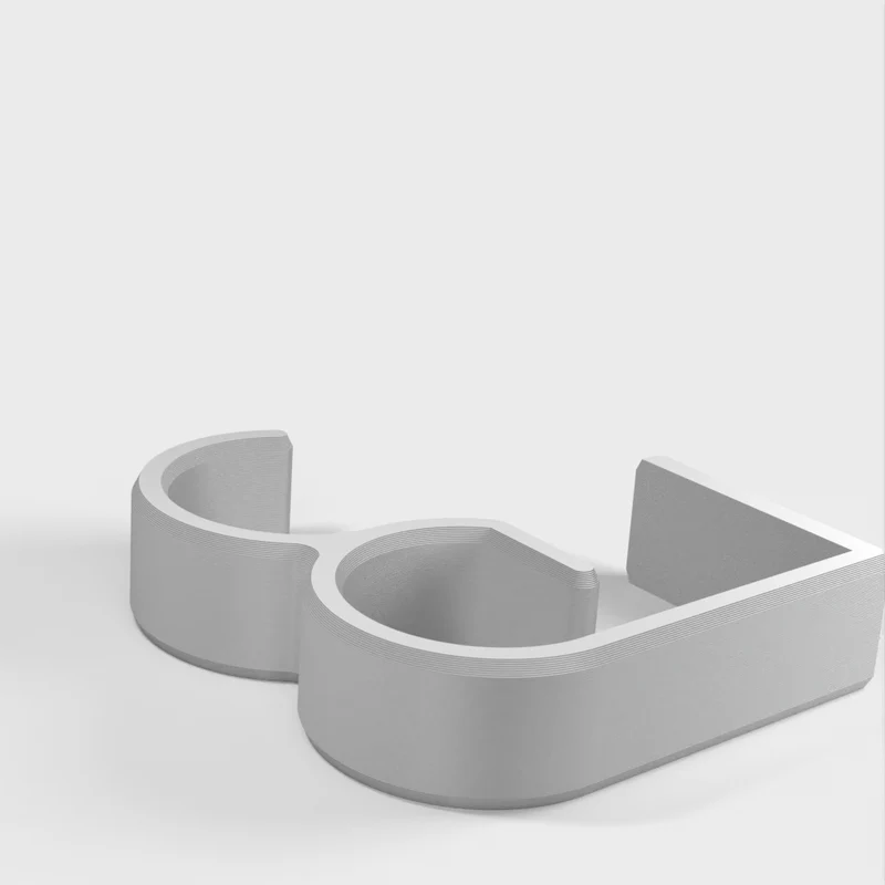Clip de gestion des câbles de bureau Compatible avec IKEA - 34mm