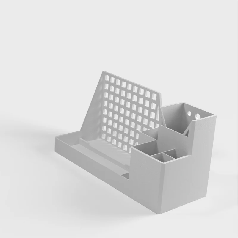 Support pour tablettes et organisateur de bureau