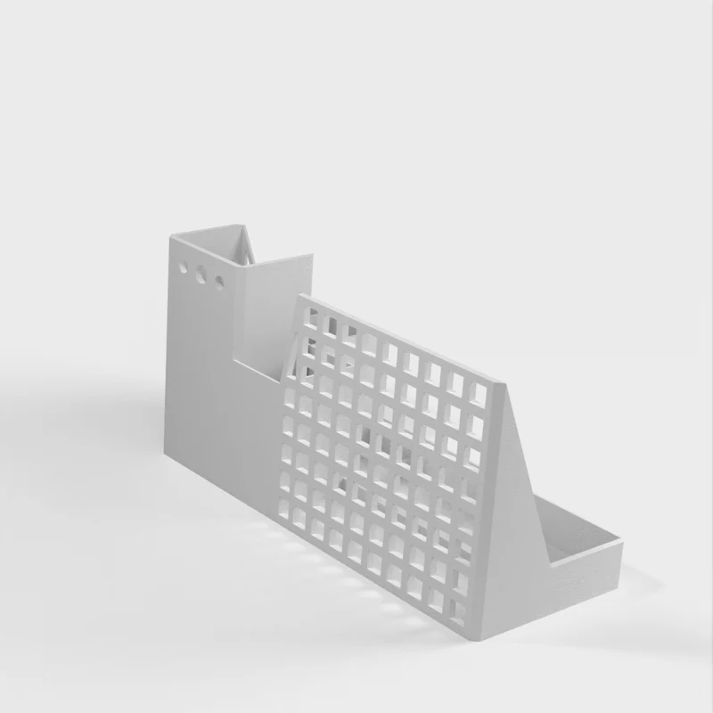 Support pour tablettes et organisateur de bureau