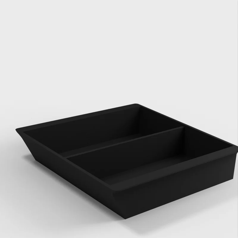 Plateau de console centrale pour Tesla Model 3 et Y 2021/2022 avec section centrale verticale