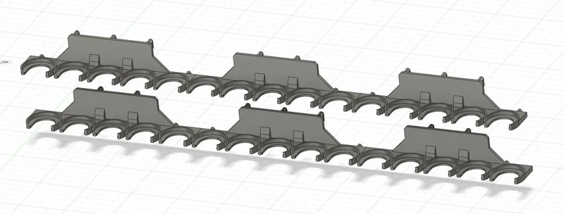 Porte-peinture Citadel pour IKEA SKÅDIS Pegboard