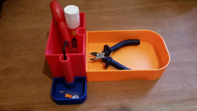 Organisateur de bureau modulaire personnalisable pour stylos et crayons