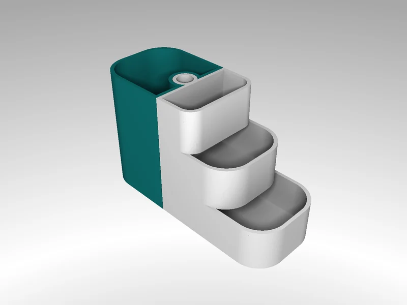 Organisateur de bureau modulaire personnalisable pour stylos et crayons