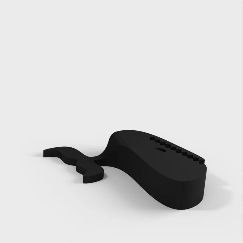 Munchy and Snacky Whale Clip for Bag (Clip pour sac)