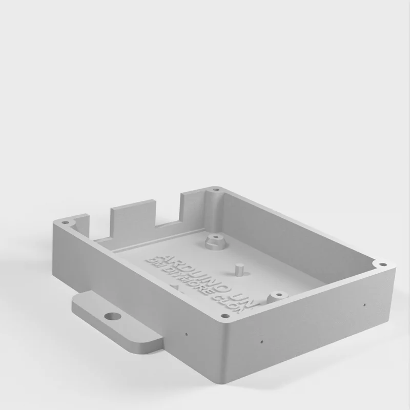 Boîte Arduino avec volets de montage et couvercle pour clone DM DIYMORE