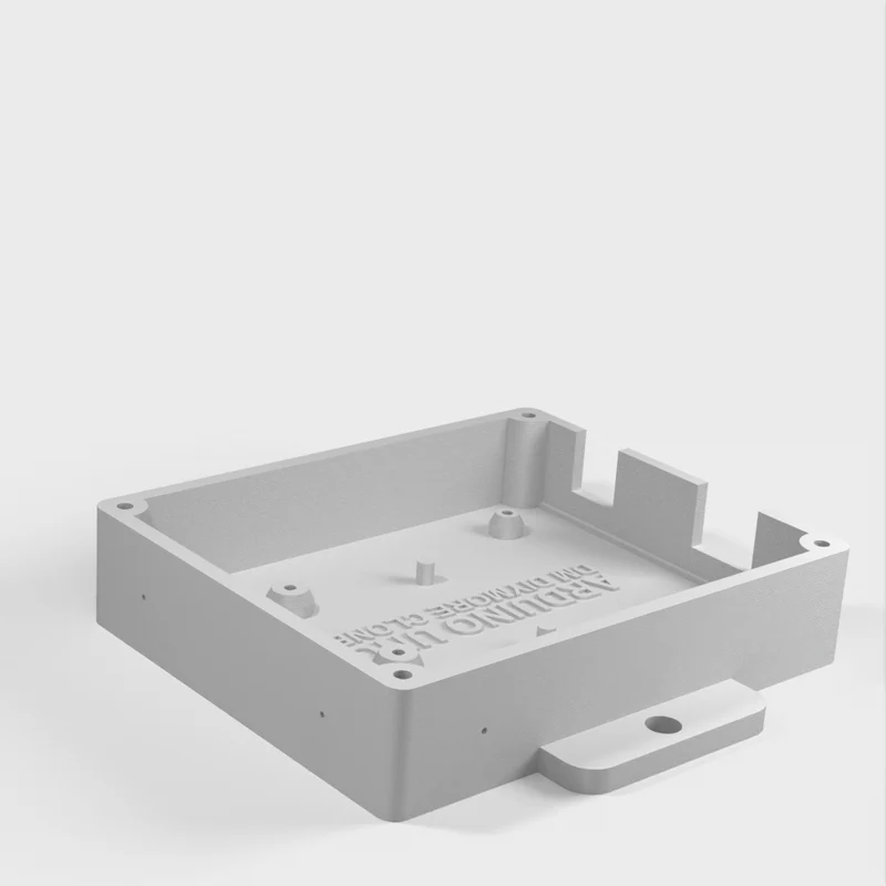 Boîte Arduino avec volets de montage et couvercle pour clone DM DIYMORE