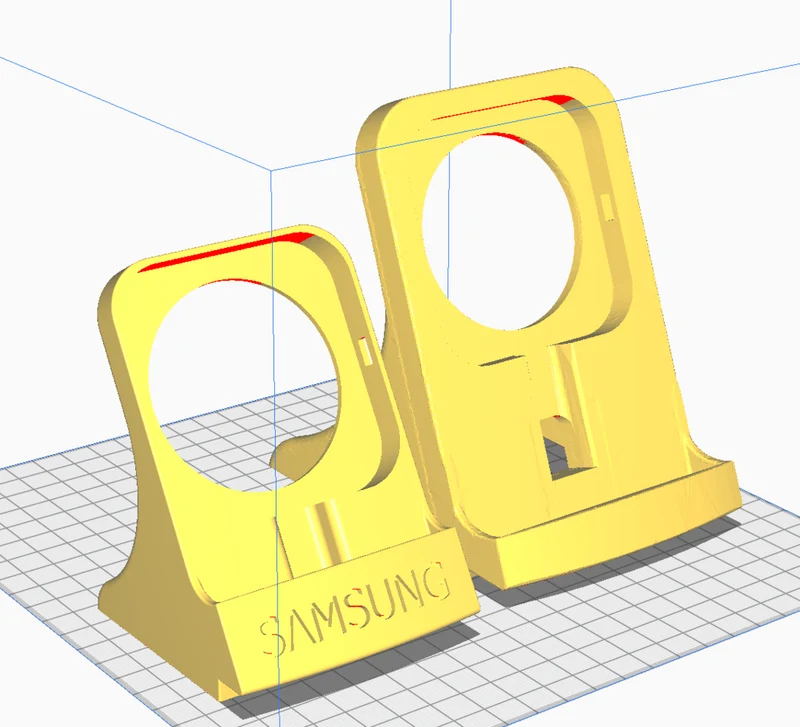 Support de charge pour Samsung Galaxy Note 9 avec étui Otterbox et chargeur EP-PG900IBE