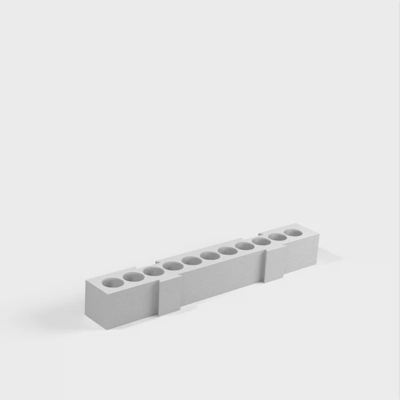 Organisateur de bureau modulaire pour USB, Micro SD, SD, et différentes tailles de stylos et crayons