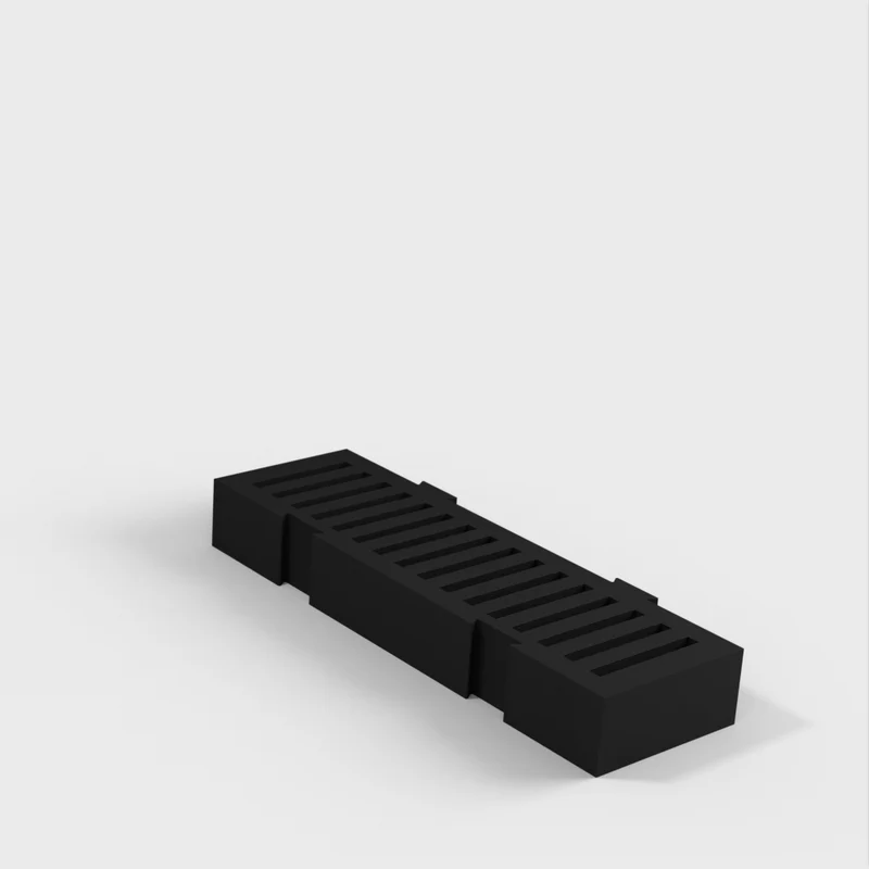 Organisateur de bureau modulaire pour USB, Micro SD, SD, et différentes tailles de stylos et crayons