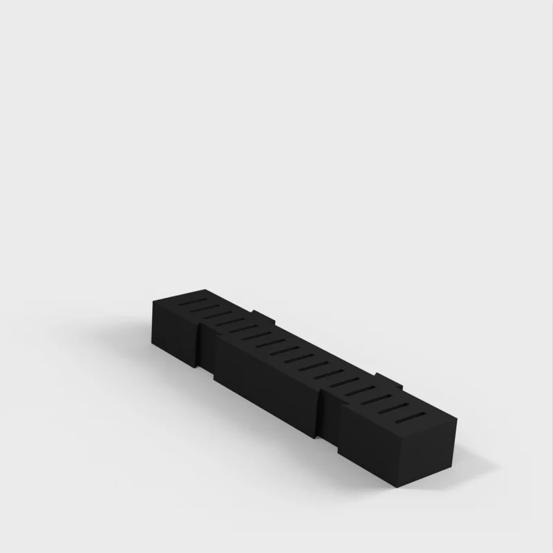 Organisateur de bureau modulaire pour USB, Micro SD, SD, et différentes tailles de stylos et crayons