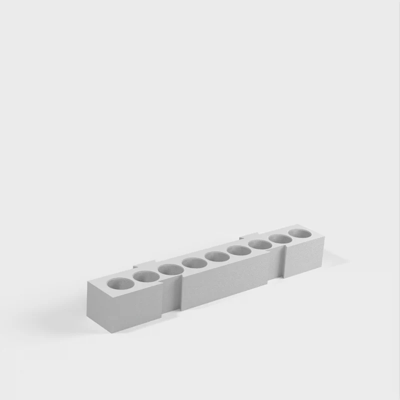 Organisateur de bureau modulaire pour USB, Micro SD, SD, et différentes tailles de stylos et crayons