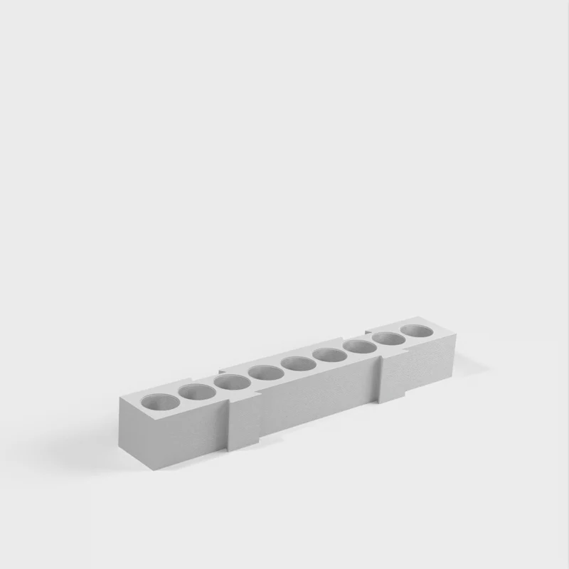 Organisateur de bureau modulaire pour USB, Micro SD, SD, et différentes tailles de stylos et crayons