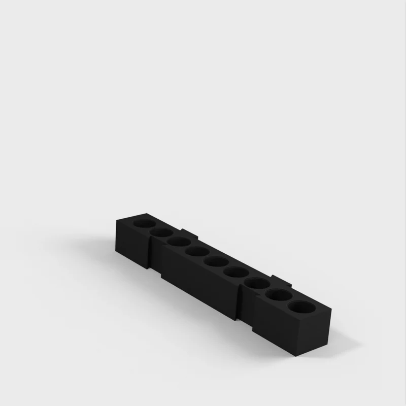 Organisateur de bureau modulaire pour USB, Micro SD, SD, et différentes tailles de stylos et crayons