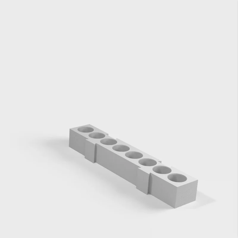 Organisateur de bureau modulaire pour USB, Micro SD, SD, et différentes tailles de stylos et crayons