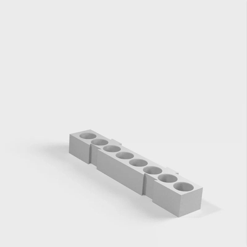 Organisateur de bureau modulaire pour USB, Micro SD, SD, et différentes tailles de stylos et crayons
